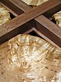 Close-Up Of Cross Joinery